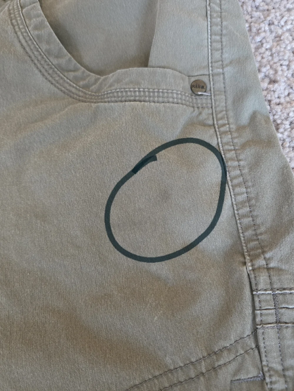 Kuhl ramblr khaki